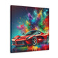 Luxury Ferrari Canva Painting - Home Decor, Wall Art, Unique Gift for Car Lover, High Quality, Hand-painted and Ready to Hang Artwork