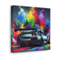 Nissan GT-R Canva Painting - High Quality Wall Decor, Modern Sports Car Artwork, Perfect Gift for Car Enthusiasts and Collectors