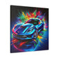 Chevrolet Corvette Canva Painting, Classic Car Wall Art, Vintage Corvette Home Decor, Car Enthusiast Gift, Man Cave Accessory
