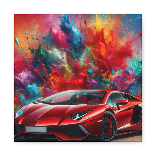 Lamborghini Aventador Wall Art - Luxury Car Canva Painting - Perfect Gift for Car Lovers - Premium Home Decor - Modern Artwork