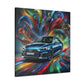 Audi A5 Canva Painting, Hand Painted Wall Art, Luxury Car Decor, Modern Home Office, Unique Gift for Car Lovers and Enthusiasts