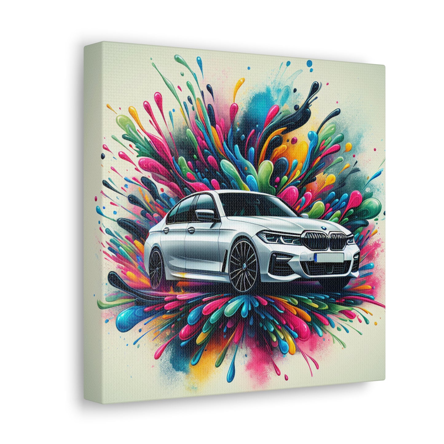 BMW Luxury Car Wall Art, Canva Prints for Home Decor, Modern Painting for Car Lovers & Office, Gift for Men and Automobile Enthusiasts