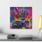 Mercedes AMG Wall Art Canva, Luxury Car Home Decor, Automotive Painting, High-Quality Print, Garage Decor, Car Enthusiast Gift