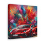 Lamborghini Aventador Wall Art - Luxury Car Canva Painting - Perfect Gift for Car Lovers - Premium Home Decor - Modern Artwork