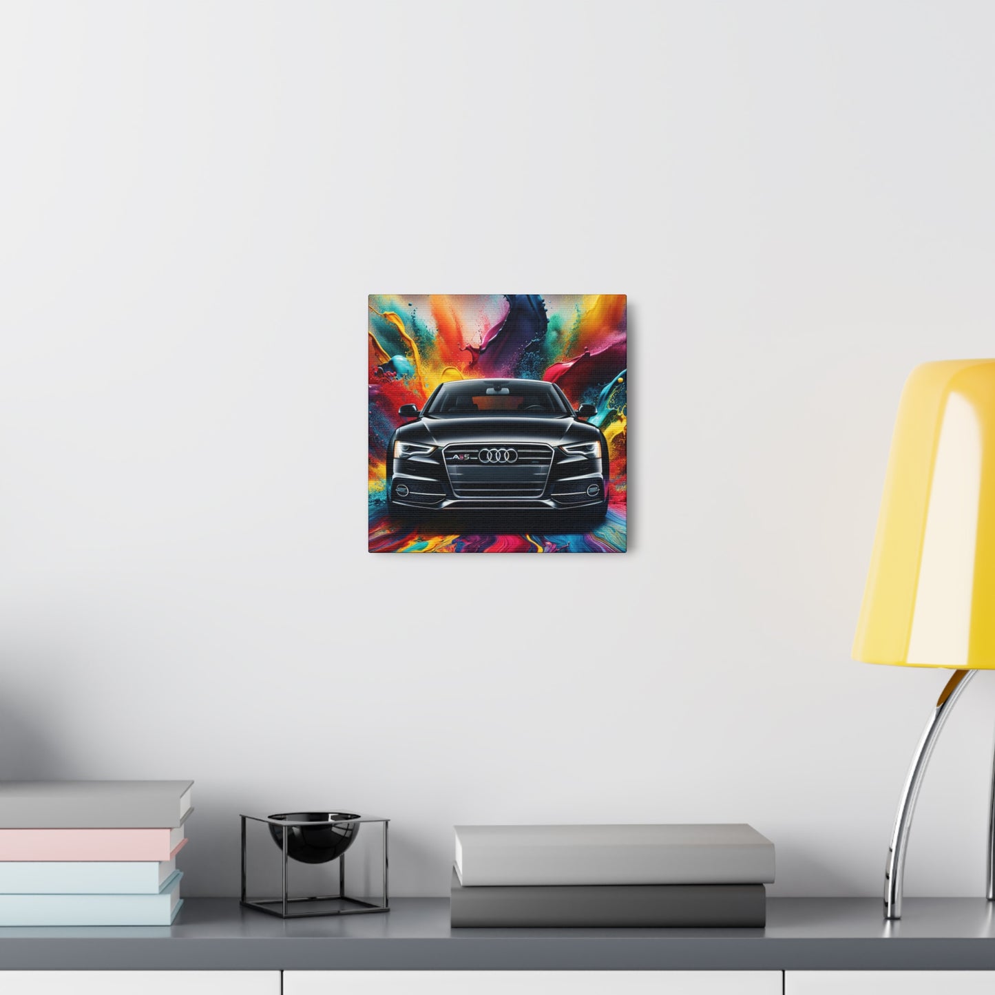 Audi A5 Wall Art Canva Painting - Premium Car Decor, Modern Home and Office Decoration, Unique Gift for Audi Lovers