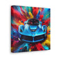 Luxury Ferrari Wall Art Canvas, Supercar Home Decor Painting, Professional Quality Print, Gift for Car Enthusiasts and Collectors