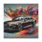 Audi A5 Car Artwork - Large Modern Wall Decor, Luxury Car Canva Painting, Unique Gift for Auto Enthusiast and Car Lovers