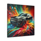 Dodge Charger Canva Painting - Large Wall Art, High Quality Home Decor, Unique Gift for Car Lovers and Enthusiasts