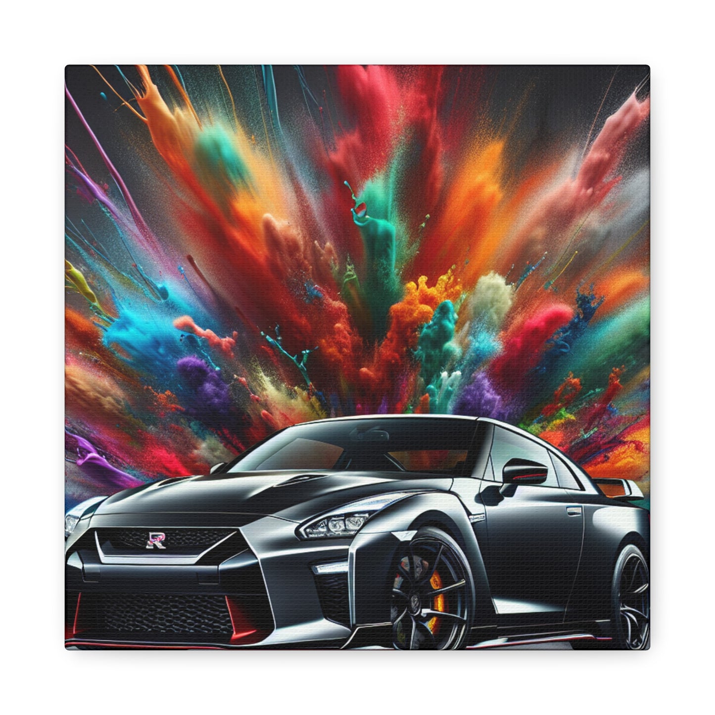 Stunning Nissan GT-R Wall Art Canva Painting - Perfect Home Decor - Ideal for Car Lovers and Collectors