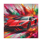 Lamborghini Aventador Wall Art, Exclusive Car Canva Painting, High Quality Home Decor, Unique and Perfect Gift for Car Lovers