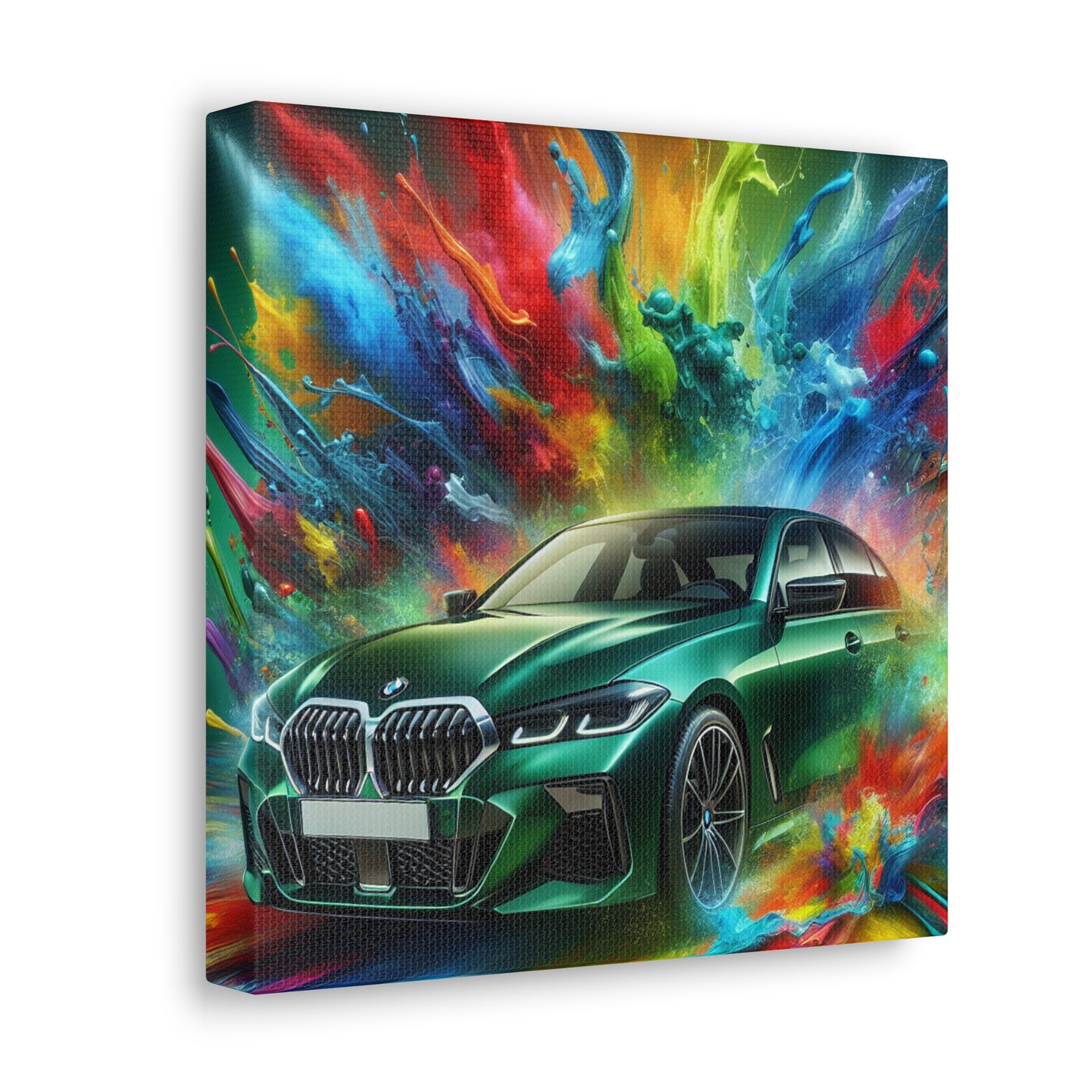 BMW Wall Art Canvas Painting - Luxury Car Print, Home Decor, Automotive Artwork, Perfect for Car Lovers and Enthusiasts