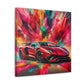 Lamborghini Aventador Wall Art, Car Enthusiast Gift, Luxury Auto Canva Painting, Home Decor, Office Artwork, Automotive Lover Present