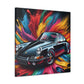 Porsche 911 Canva Painting, High Quality, Hand-painted, Luxurious Home Decor, Perfect Gift for Car & Art Lovers, Ready to Hang Wall Art