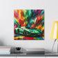 Lamborghini Aventador Canva Painting, Luxury Car Wall Art, Home Decor, Stunning Sports Car Picture, High-Quality MVP Canvas Print