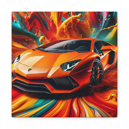 Lamborghini Aventador Wall Art, High-End Luxury Car Canva Painting, Home Decor, Perfect Gift for Car Enthusiasts and Collectors