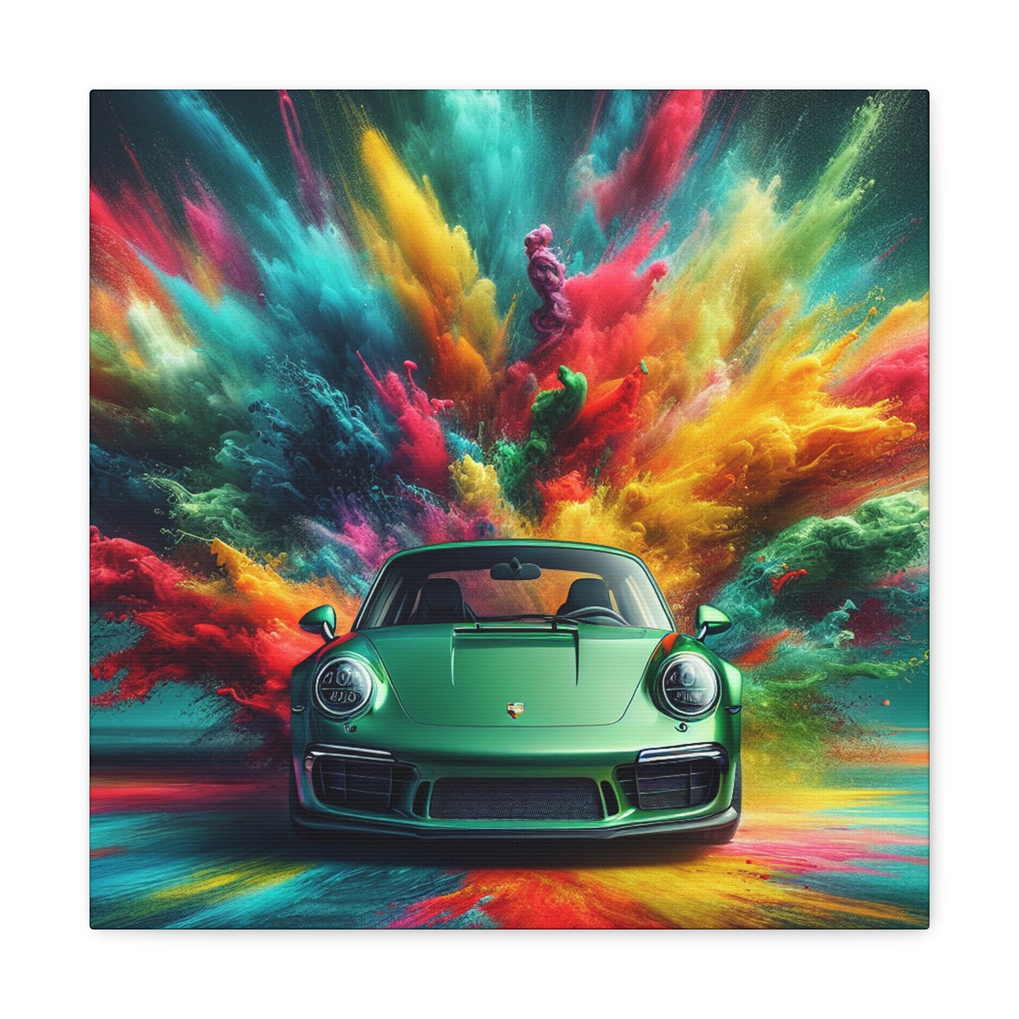 Porsche 911 Wall Art | High Quality Canva Print | Perfect Gift for Car Lovers | Man Cave Decor | Exclusive Home and Office Decoration