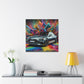 Audi A5 Luxury Car Wall Art, High-Quality Canva Painting, Office Decor, Motorsport Enthusiast Gift, Automotive Print