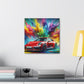 Porsche 911 Fine Art Canva Painting - Vintage Car Wall Decor - Luxury Automobile Artwork for Home and Office Decorations