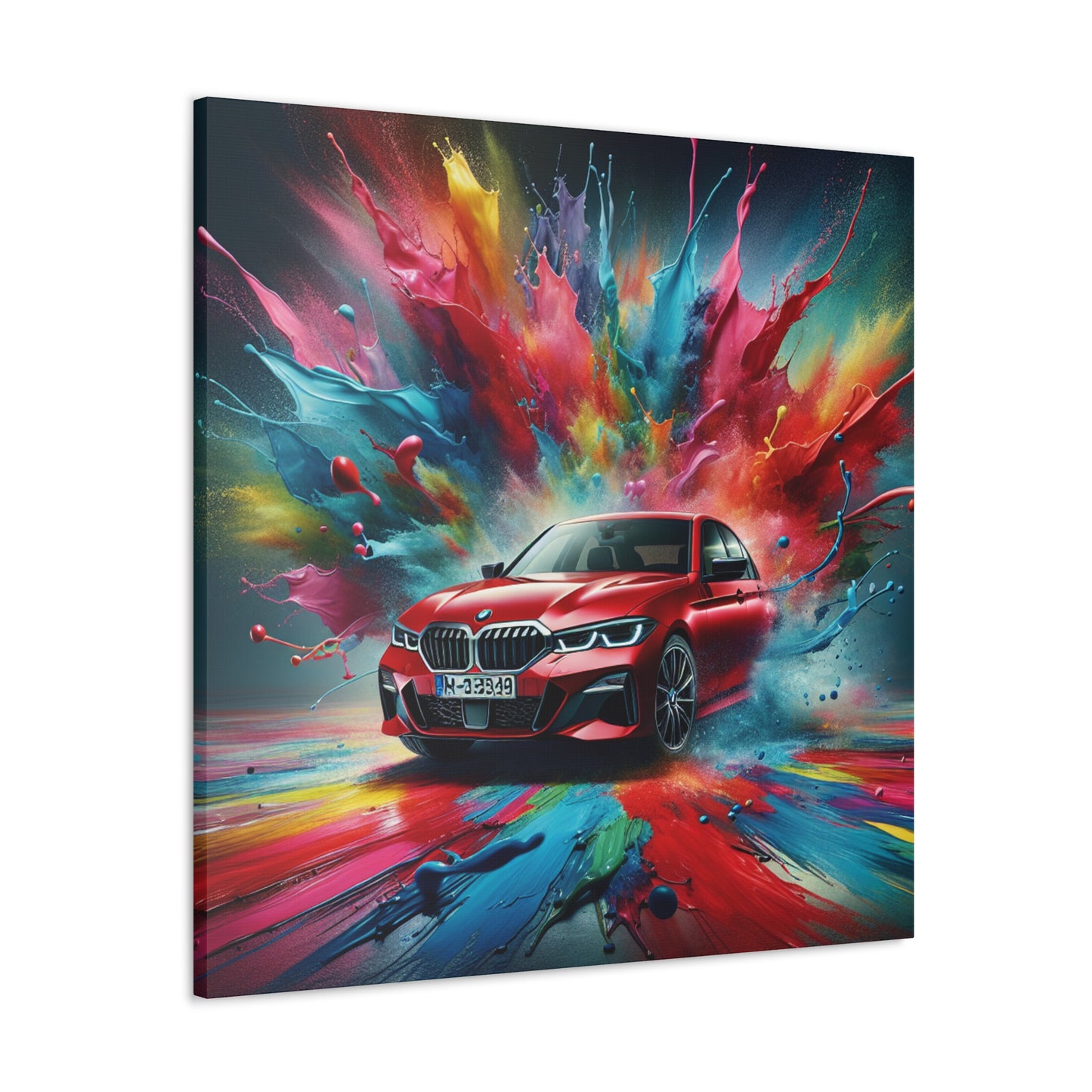 BMW Car Wall Art, Luxury Vehicle Canva Painting, Stylish Home Decor, Modern Artwork, Car Enthusiast, Collector, BMW Lover Gift, High Quality Print