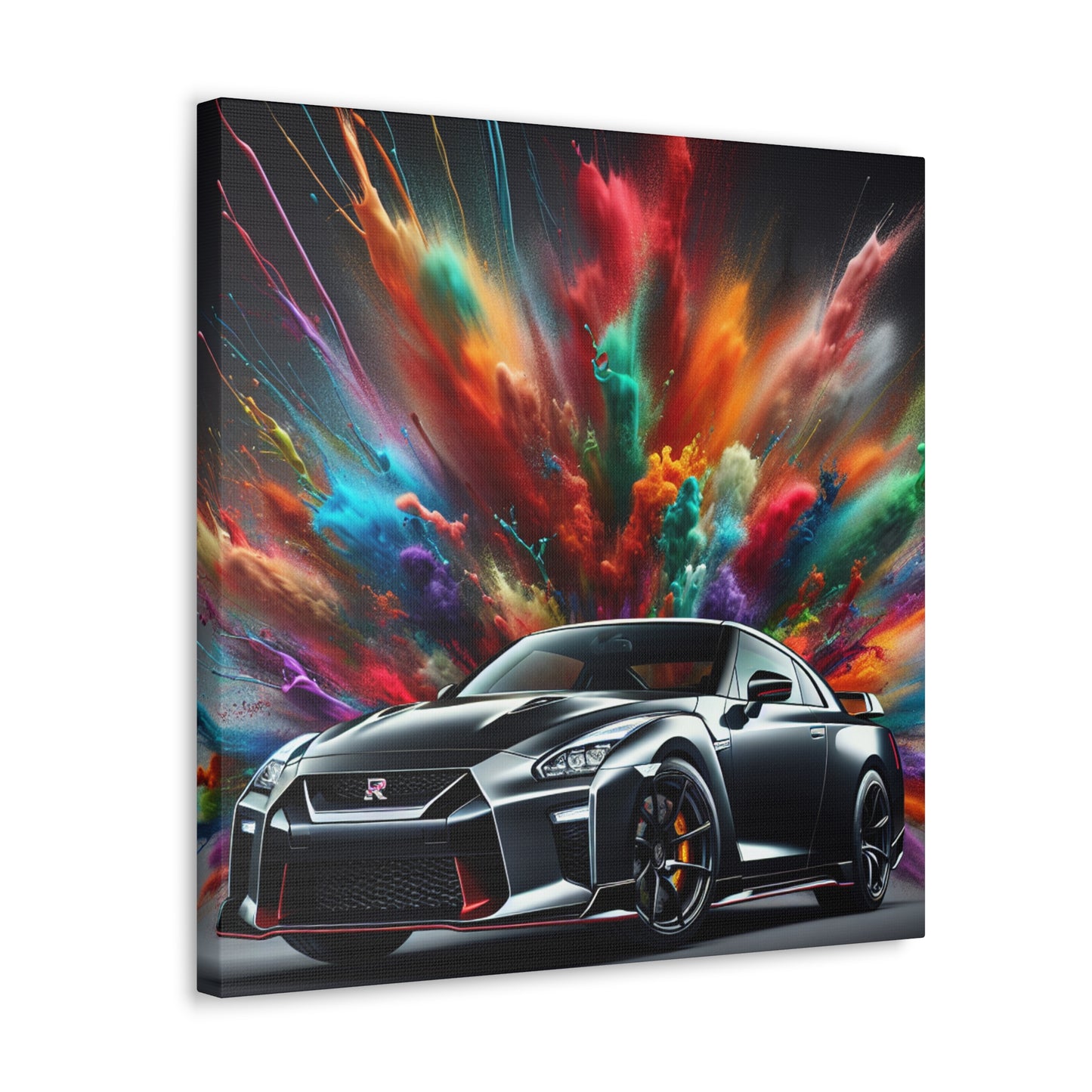 Stunning Nissan GT-R Wall Art Canva Painting - Perfect Home Decor - Ideal for Car Lovers and Collectors