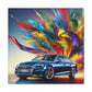 Audi A5 Car Canva Painting, Hand-painted Wall Art, Modern Home Decor, Car Enthusiast Gifts, Perfect for Office and Man Cave Decor