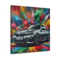 Luxury BMW Car Art- Modern Home Decor, Handmade Canva Painting, Enthusiast Car Lover Wall Art