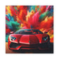 Lamborghini Aventador Canva Wall Art - Super Car Painting, Canvas Print for Car Lovers, Home Decor, Boy's Room Wall Art, Unique Gift