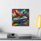 Audi A5 Wall Art Canva - Modern Home Decor, Office Décor, Luxury Sports Car Painting, Gift for Car Lovers and Enthusiasts