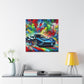 Luxury Ferrari Car Wall Art, Italian Supercar Canva Painting, Home Decor, Office Wall Hanging, Gift for Car Lovers, Handmade Oil Print