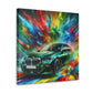 BMW Wall Art Canvas Painting - Luxury Car Print, Home Decor, Automotive Artwork, Perfect for Car Lovers and Enthusiasts