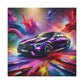 Mercedes AMG Canva Painting, Luxury Car Wall Art, High Quality Print, Gift for Car Lovers and Enthusiasts, Home Decor Piece