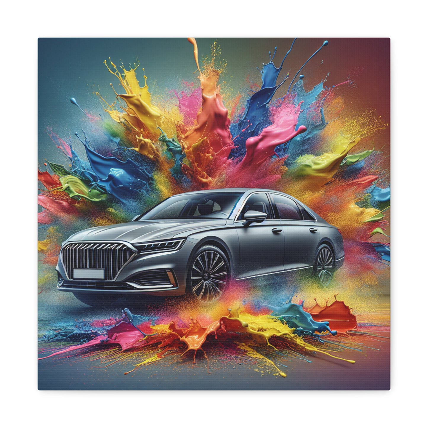 BMW Car Canva Art, Luxury Car Wall Decor, Unique Gift for Car Lovers, High-Quality Print, Home and Office Decoration, Modern Artwork