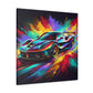 Ferrari Fine Art Canva Painting, Car Enthusiast Wall Decor, Hand-Painted Sports Car, Luxurious Home and Office Decoration, Unique Gift Idea