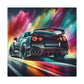 Nissan GT-R Canva, Handpainted Wall Art, Sports Car Enthusiast Gift, Home Decor, Premium Quality Canvas, Unique Artwork for Man Cave