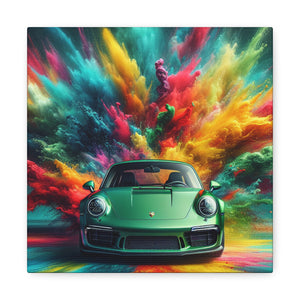 Porsche 911 Wall Art | High Quality Canva Print | Perfect Gift for Car Lovers | Man Cave Decor | Exclusive Home and Office Decoration