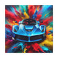 Luxury Ferrari Wall Art Canvas, Supercar Home Decor Painting, Professional Quality Print, Gift for Car Enthusiasts and Collectors