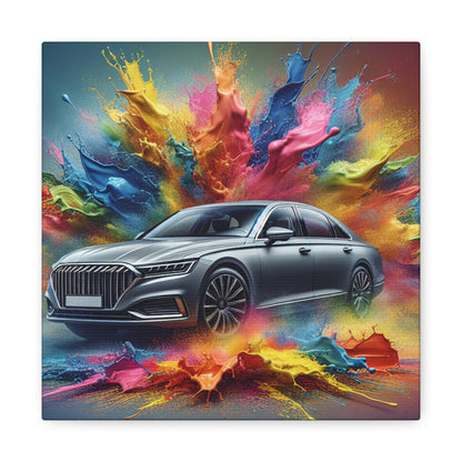 BMW Car Canva Art, Luxury Car Wall Decor, Unique Gift for Car Lovers, High-Quality Print, Home and Office Decoration, Modern Artwork