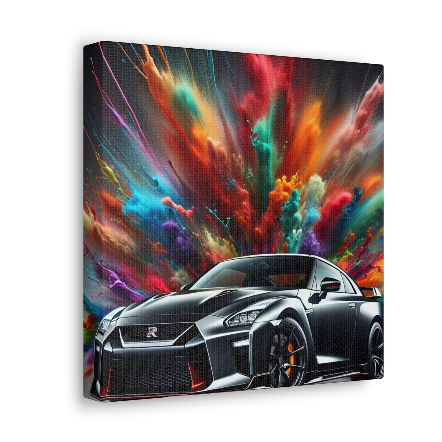 Stunning Nissan GT-R Wall Art Canva Painting - Perfect Home Decor - Ideal for Car Lovers and Collectors