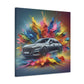 BMW Car Canva Art, Luxury Car Wall Decor, Unique Gift for Car Lovers, High-Quality Print, Home and Office Decoration, Modern Artwork