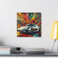 Porsche 911 Artwork, Exquisite Car Canva Painting, Perfect Gift for Luxury Car Enthusiasts and Art Lovers, Wall Decor