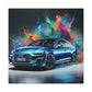 Audi A5 Canva Painting, Handmade Wall Art - Perfect for Car Enthusiasts, Home and Office Decor, Unique Gift Idea