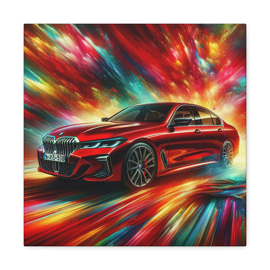 BMW Wall Art Canva Painting, Luxury Car Wall Decor, Automobile Home Decoration, Gift for Car Lovers, High Quality Canvas Print, Large Wall Art