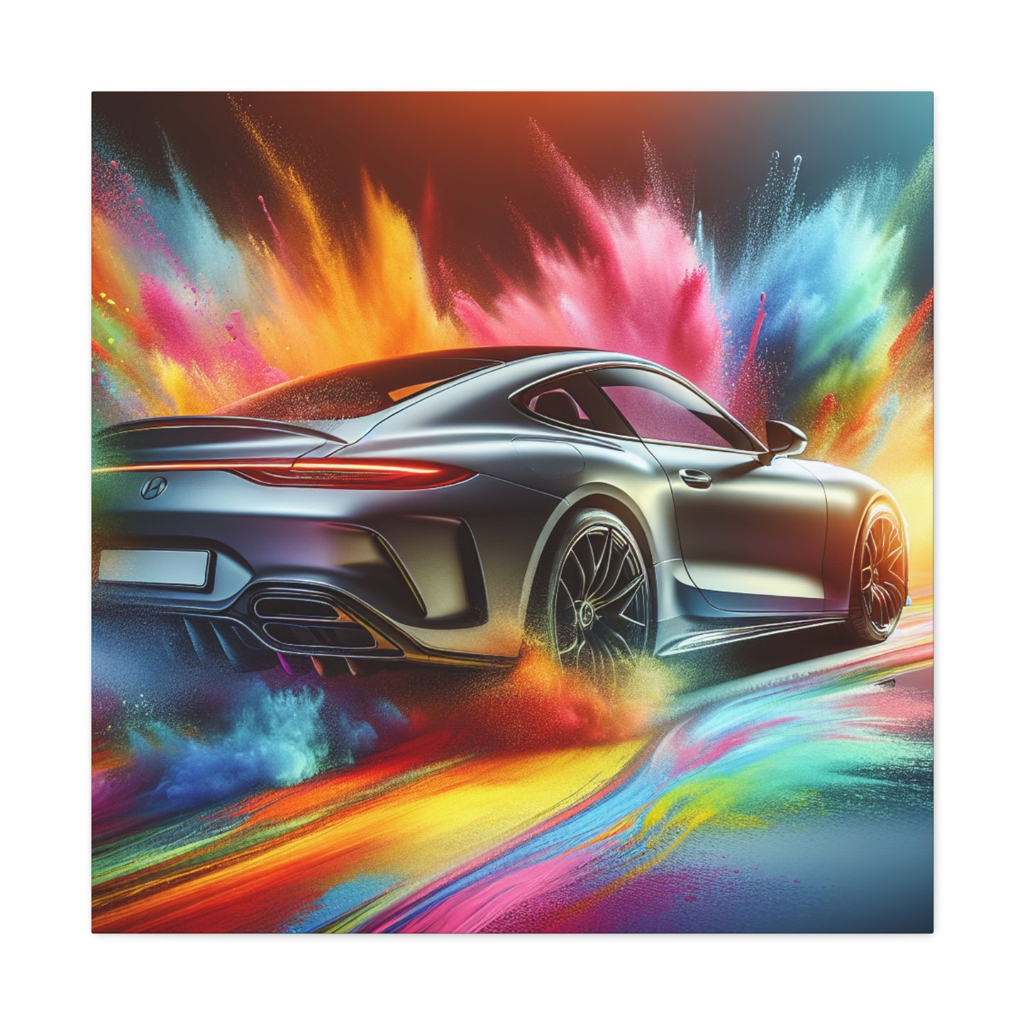 BMW Wall Art Canva Painting, Luxury Car Wall Decor, Automobile Lover Gift, Home Garage Decoration, Modern Art, Auto Enthusiast Print