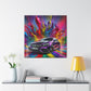 Mercedes AMG Wall Art Canva, Luxury Car Home Decor, Automotive Painting, High-Quality Print, Garage Decor, Car Enthusiast Gift