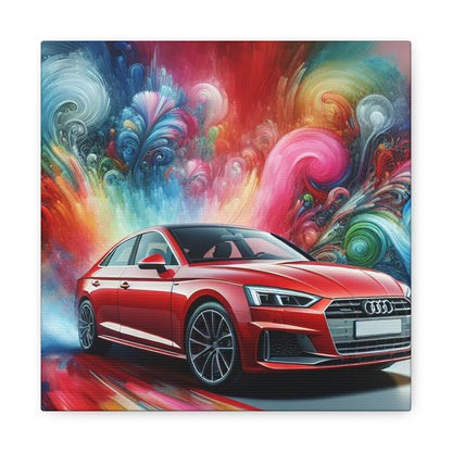 Audi A5 Wall Art, Luxury Car Canva Painting, Automotive Decor, Unique Gift for Car Enthusiast, High Quality Print, Home or Office Decor