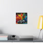Ford Mustang Vintage Car Canva Painting - Unique Garage Decor, Perfect Gift for Car Lovers and Collectors, Wall Art Home Decor