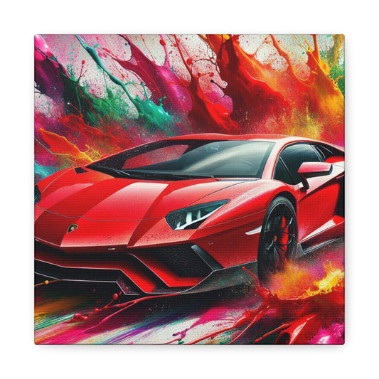 Lamborghini Aventador Wall Art, Exclusive Car Canva Painting, High Quality Home Decor, Unique and Perfect Gift for Car Lovers