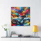 Mercedes AMG Wall Art, Canvas Print, Luxury Car Painting, Perfect for Home Decor, Car Enthusiast Gift, Exclusive Office Art, High Quality