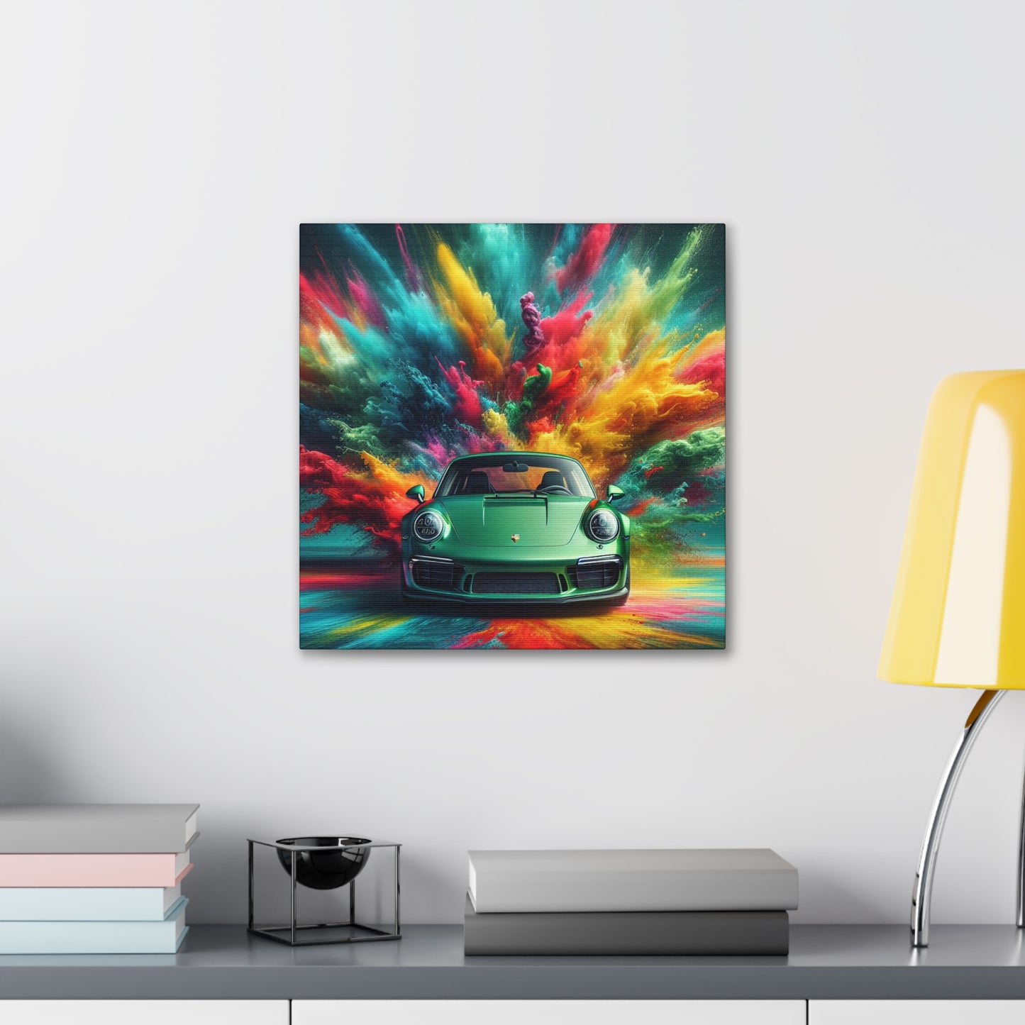 Porsche 911 Wall Art | High Quality Canva Print | Perfect Gift for Car Lovers | Man Cave Decor | Exclusive Home and Office Decoration