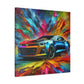 Chevrolet Camaro Wall Art - Classic Car Canva Painting, Decorative Print - Ideal for Man Cave, Garage, Office and Living Room Decor